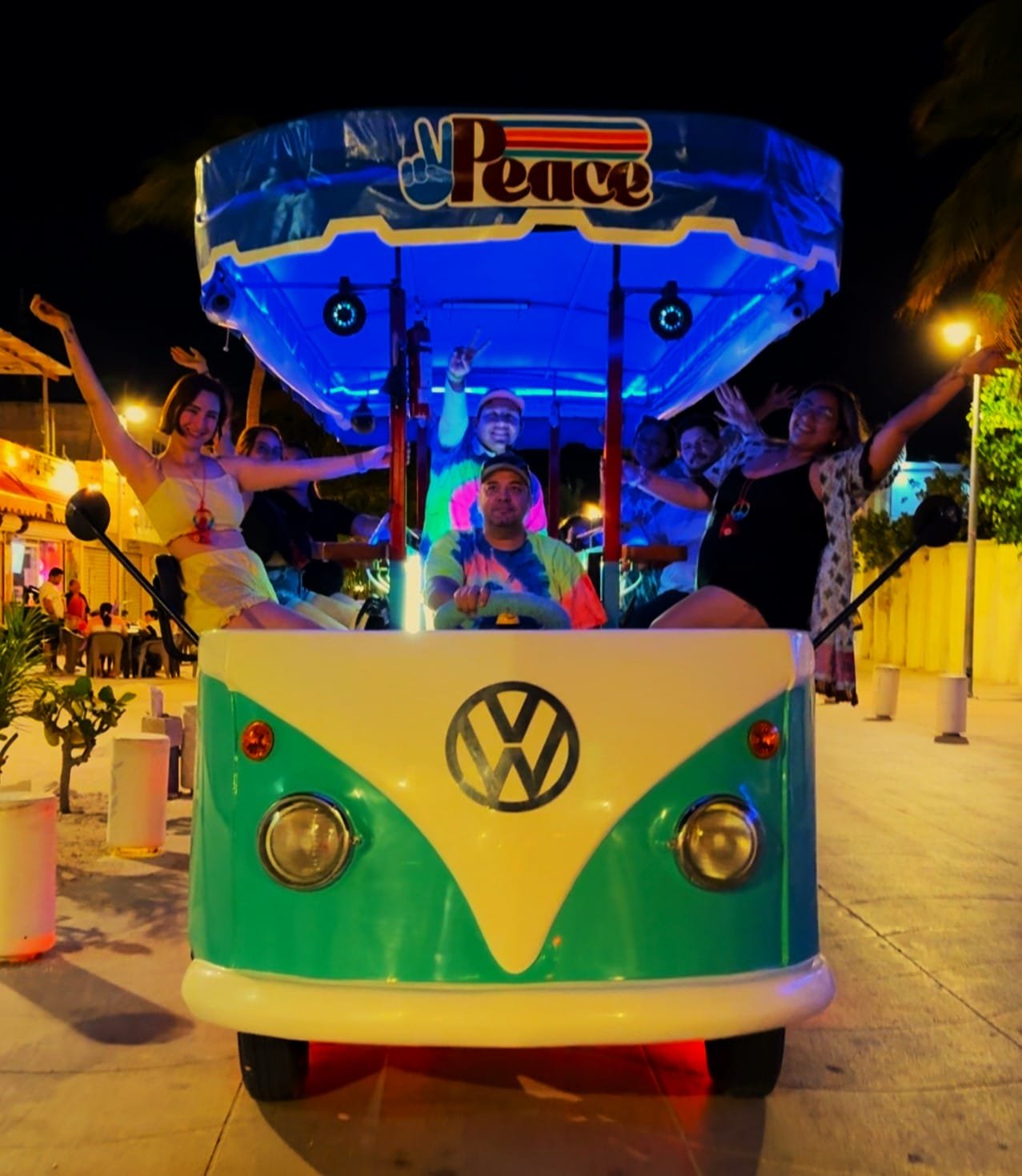 Conoce el Pedal Carrito de Peace Tour en Progreso, Yucatán